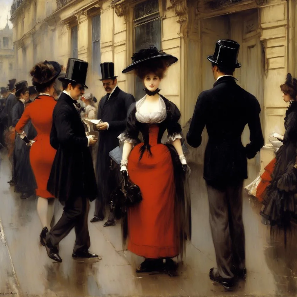 Personnages – Jean Béraud