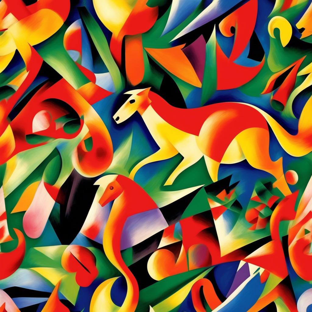 Die Inspiration der Natur in Marcs Kunstwerken