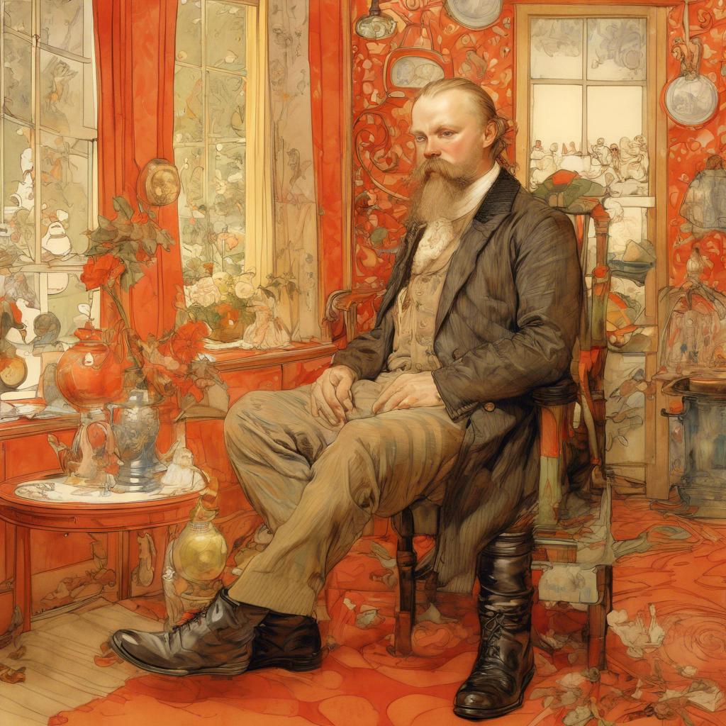 Die romantische Welt ‍von Esbjorn und Carl Larsson