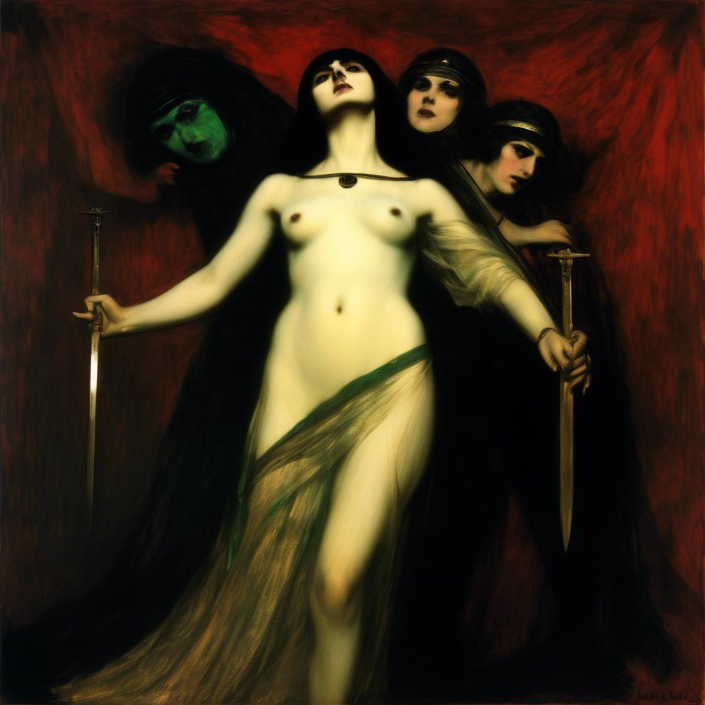 Die beeindruckende Darstellung von Judith und Holofernes durch Franz Stuck