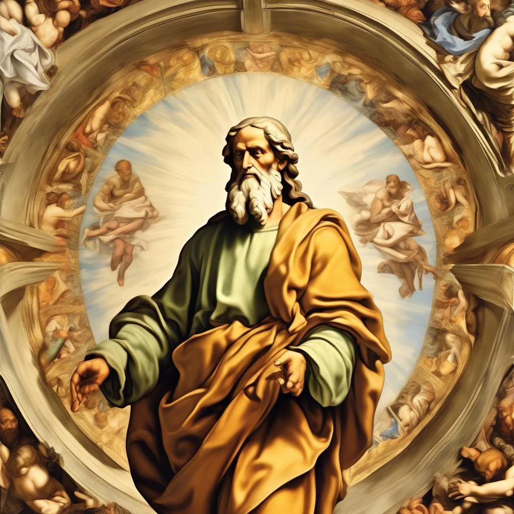 Der Prophet Sacharja – Michelangelo