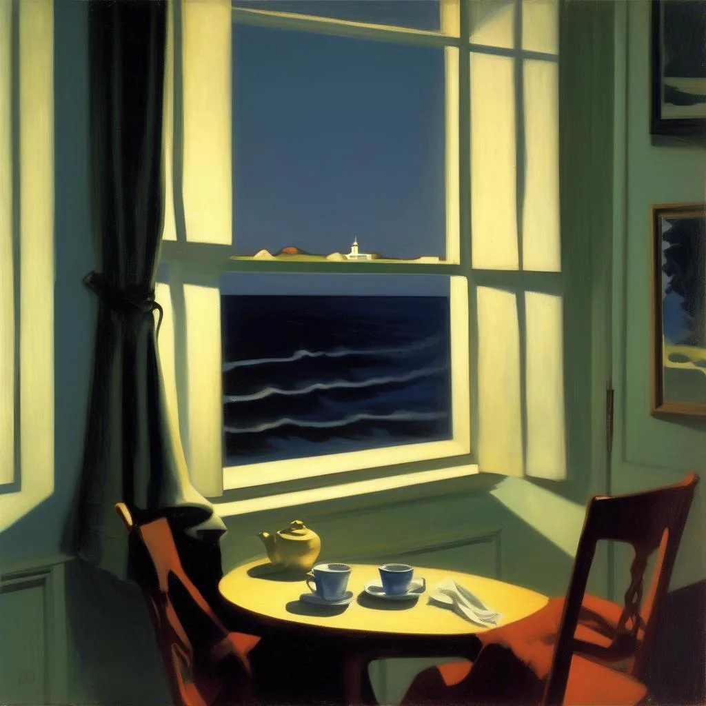 Cape Cod Abend – Edward Hopper